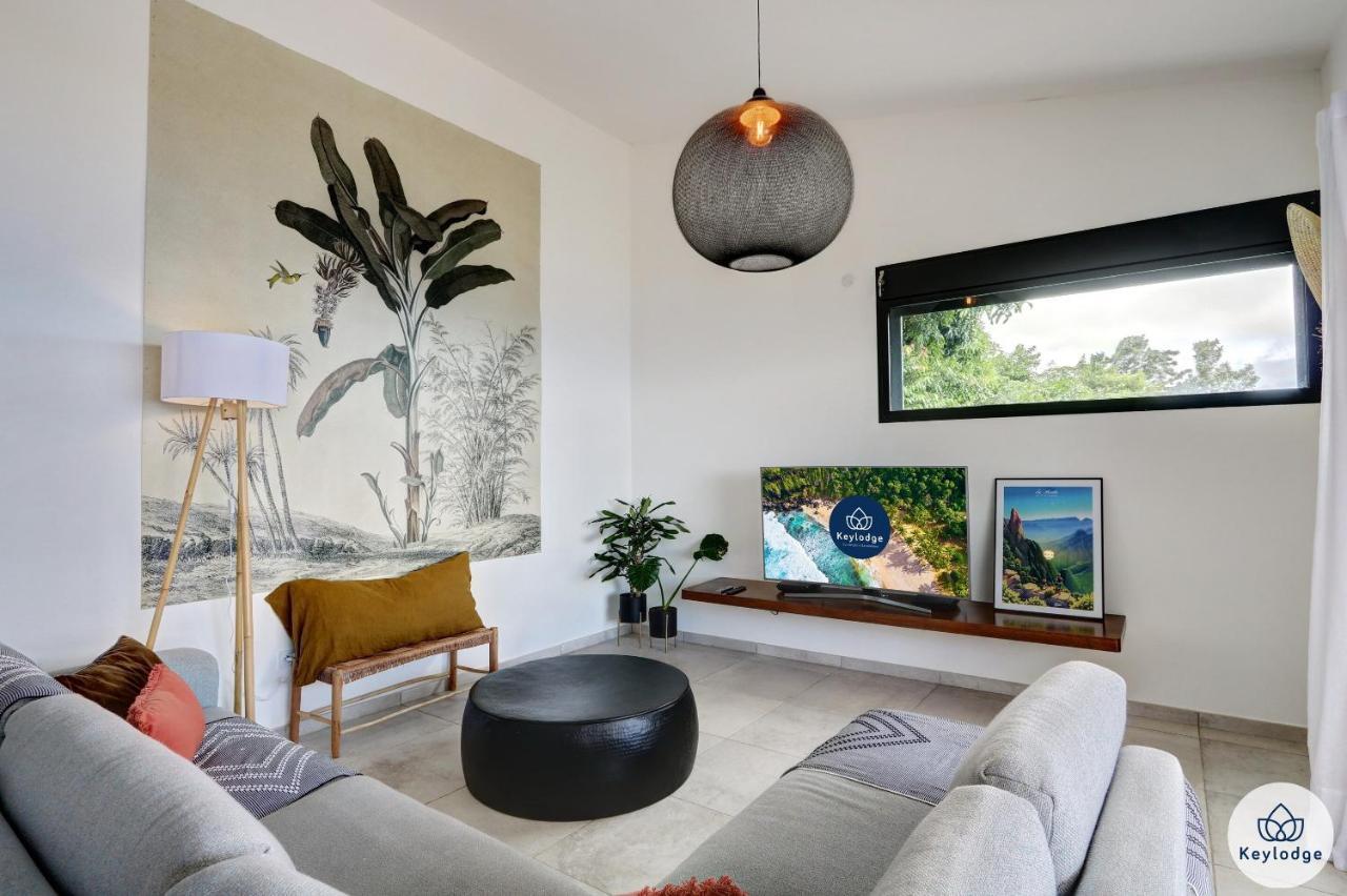 Villa Paloma 4 Etoiles Avec Piscine Et Vue Exceptionnelle Sur L'Ocean A Сен-Лё Экстерьер фото
